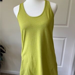Lululemon Athletica Lime Green Tank Top